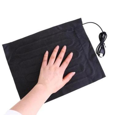 Imagem de Almofada Térmica Portátil USB 5V Para Aquecimento De Corpo, Pés, Mãos,
