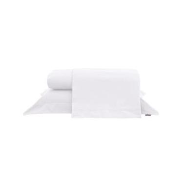 Imagem de Jogo de Lençol Colors Branca 200 Fios - Queen Size Branco