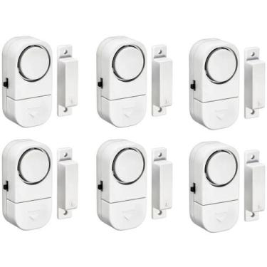 Imagem de Kit Alarme Sonoro Invasão Residencial Porta Janela Portão - - Kadê, 6