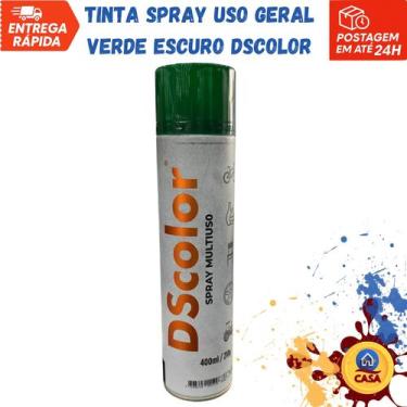 Imagem de Tinta Spray Uso Geral Verde Escuro DSColor - DS Color