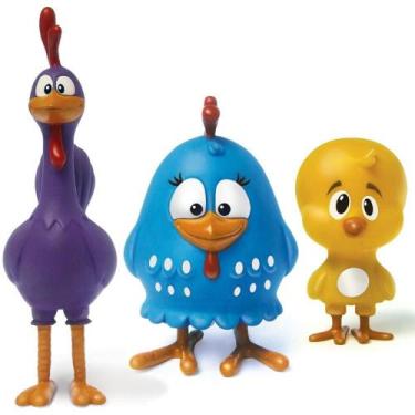 Imagem de Boneco e Personagem Galinha Pintadinha Familia - ELKA