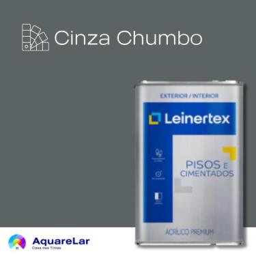 Imagem de Pisos e Cimentados Leinertex 18L, Cinza chumbo
