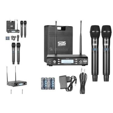 Imagem de Microfone Sem Fio 200 Canais Santo Angelo - Modelo SAS2311