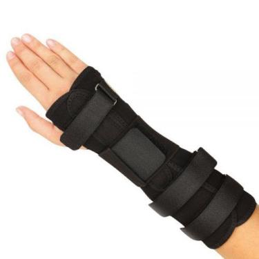 Imagem de Tala Longa para Punho - P - PRETO AC455 Ortho Pauher