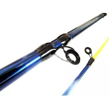 Imagem de Vara de pesca de fibra tana com 2.70mts em duas partes - ARTEMIS