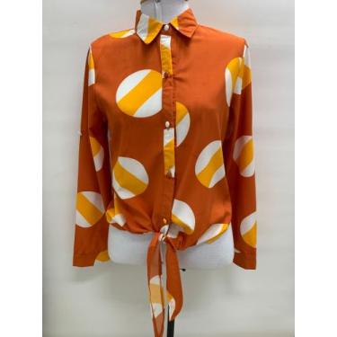 Imagem de Blusa feminina - Jin DG, Laranja, G
