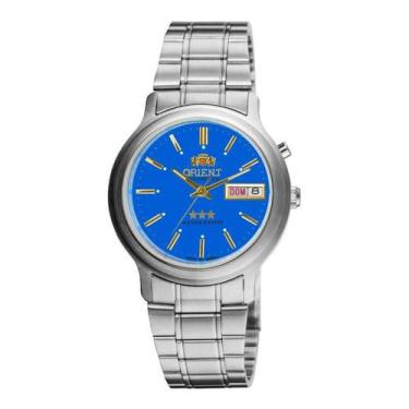 Imagem de Relógio Orient 469wa1af A1sx Azul Automático 3 Stars 469wa