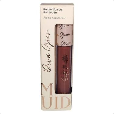 Imagem de Batom Liquido Soft Matte Diva Gior Graciosa 4ml Labios Hidratados Maci