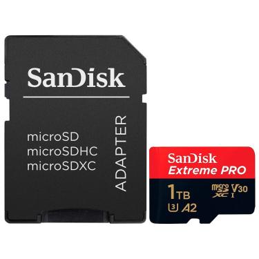 Imagem de Cartão de Memória Microsd Extreme Pro U3 V30 1TB 4K UHD SDSQXCD-1T00-GN6MA Sandisk