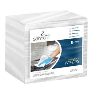 Imagem de Wiper Essential Sanno 29,5x32,5 C/100 Folhas - SANTHER