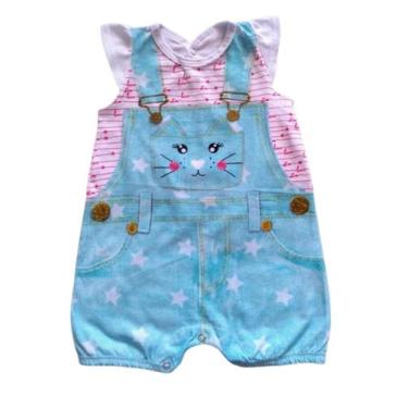 Imagem de Macacão Bebê Feminino Curto Kely&Kety, Tiffany, M