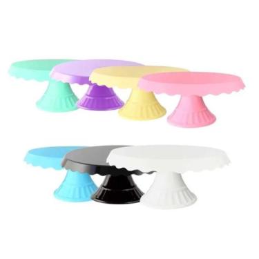 Imagem de Boleira Slim c/Base 22cm Candy Colors Un