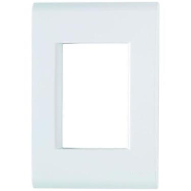 Imagem de Placa Liz 4x2 3 Postos Branca - Tramontina