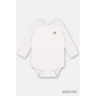 Imagem de Body Manga Longa em Suedine - - Up Baby, Natural, 2