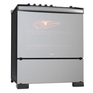 Imagem de Fogão 5 Bocas Dako Diplomata Glass Grill Style Timer Bivolt, Bivolt