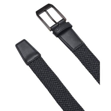 Imagem de Cinto de Golf Masculino Under Armour Braided, Preto, G