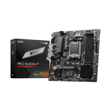 Imagem de Placa Mãe Msi Pro B650m-p Ddr5 Am5 Matx M.2 Nvme Vga Hdmi Display Port