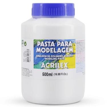Imagem de Pasta Para Modelagem Acrilex 500ml Relevos Texturas