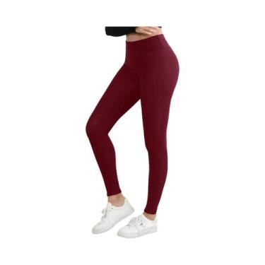 Imagem de Leggings Femininas De Cintura Alta, Skinny, Com Stretch, Para O Invern