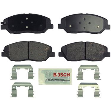 Imagem de Bosch BE1202H Conjunto de pastilhas de freio a disco azul com ferragens para: Hyundai Entourage, Santa Fe; Kia Sedona, frontal