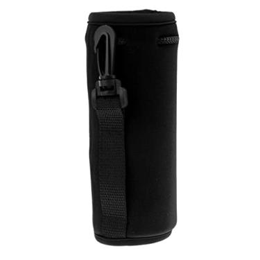 Imagem de YIJU Garrafa de água Titular Neoprene Isolado Manga Caso Bolsa Cordão , Preto