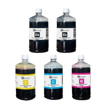 Imagem de Kit 6 Litros Tinta Genérica APOLLO INKJET P/ Impressora Brother Mfc-j6510dw/ Dcp