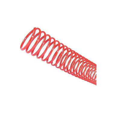 Imagem de Espiral para Encadernação Vermelho 45mm 400 Folhas 16 und