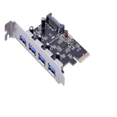 Imagem de Placa Pci-E Usb 3.0 4 Portas Usb 3.0 Kp-T102 Knup