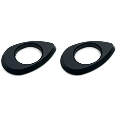 Imagem de Kuryakyn Acessório de iluminação de motocicleta 2847: Suporte de seta dianteira Kellermann para 2006-20 Harley-Davidson Street Glide, grande, preto acetinado, 1 par