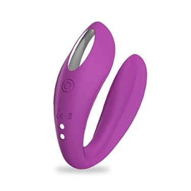 Imagem de Vibrador Feminino Com Controle Remoto Estimulador Clitóris e Ponto G Brinquedos Sexuais Para Casais Erótico Zatla (Roxo)