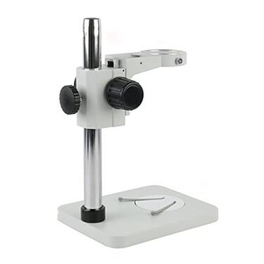 Imagem de Adaptador de microscópio microscópio estéreo, suporte ajustável mesa boom trabalho 76mm suporte 32mm acessórios de microscópio de braço (cor: E)