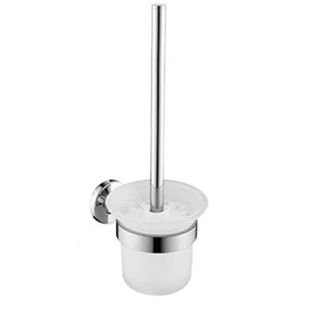 Imagem de Escova de banheiro de ouro escovado Escova de limpeza de aço inoxidável Escova sanitária de banheiro Escova de banheiro de parede Escova de cabo longo, Escova de banheiro A0