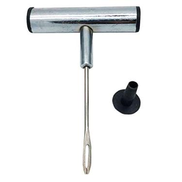 Imagem de Ferramenta de reparo de pneu sem câmara de aço inoxidável LDEXIN ferramenta de reparo de perfuração para carro ATV motocicleta cortador