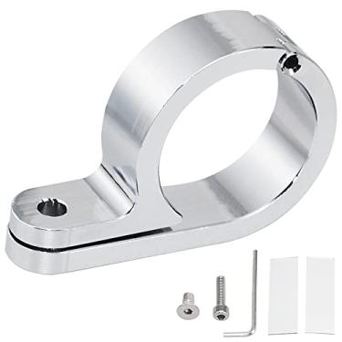 Imagem de WOWTK Braçadeira de montagem de guidão de 3,25 polegadas, barra de estrada de 32 mm, relógio de guidão de temperatura, braçadeira universal para Harley Touring Road Glide Road Glide Road Dyna