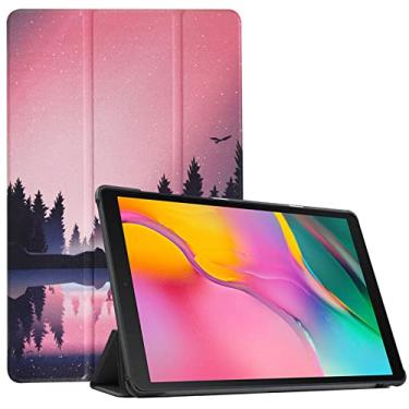 Imagem de Capa de couro PU inteligente Huawei MatePad Pro 11 polegadas com hibernar/despertar automática compatível com Huawei MatePad 11" 10" 10.1" 8" MatePadPro 12.6" 10.8" Mediapad T3 T5 M6 M5 (M5 lite 10,1", pintura9)