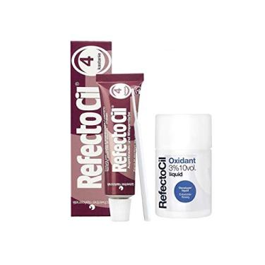 Imagem de Kit Refectocil 1 Tinta + 1 Oxidante N° 4 Acaju