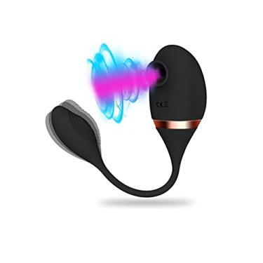 Imagem de Vibradores de sucção Poderosa 10 Frequência de Vibração Para Mulheres Clitóris estimulador Erótico Zatla Shop (Preto)