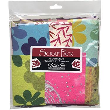 Imagem de Graphic Products Pacote de resgate de papel de amoreira da Black Ink Papers, sortido (SP-100)