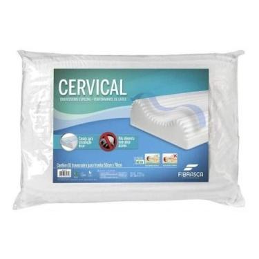 Imagem de Kit 2 Travesseiro Ortopédico Cervical Fibrasca