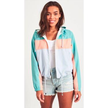 Imagem de Casaco Parka Hollister Feminina GG impermeável 