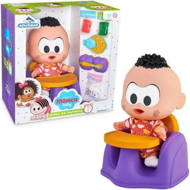 Imagem de Boneco Cascao Hora da Papinha Turma da Monica Adijomar 445