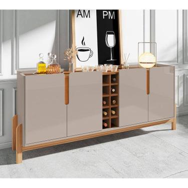 Imagem de Buffet 04 Portas Lizz 190 cm Off White Cedro Casa D