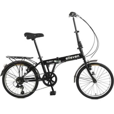 Imagem de Bicicleta Dobrável em Alumínio Aro 20 6V Dubly Shimano Preta