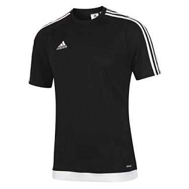Imagem de Camisa masculina Adidas Performance Estro, Black/White, Small