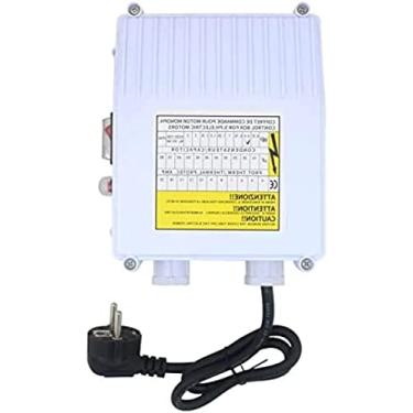 Imagem de Bombas pequenas domésticas portáteis 220V Caixa de controle de bomba de poço profundo submersível Caixa externa Bomba de mergulho monofásica capacitiva Caixa de interruptor de bomba de