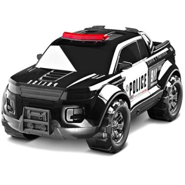 Imagem de Carrinho de Polícia Super Caminhonete Monster Truck Preta