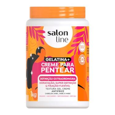 Imagem de Salon Line, Creme de Pentear, Definição Extraordinária, Vegano - Para Cabelos Cacheados, Crespos e em Transição, 1kg