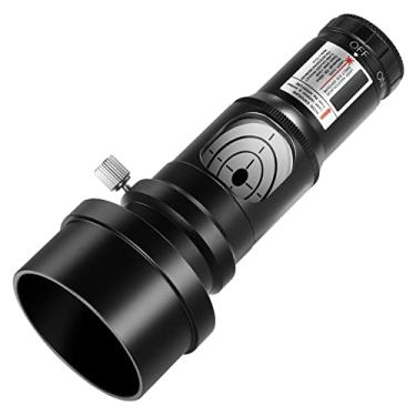 Imagem de NEEWER Colimador laser vermelho, olho de colimação ajustável de 1,25" com adaptador de 2", acessório de telescópio compatível com Newtonian Dobsonian marca refletor de telescópio, LS-T9