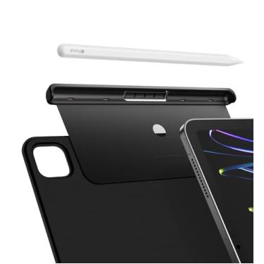 Imagem de Dracool Para Apple Pencil Pro/Apple Pencil 2ª geração suporte de lápis compatível com Magic Keyboard, Smart Folio e outras capas magnéticas para iPad Pencil Case 6,5 polegadas - Preto