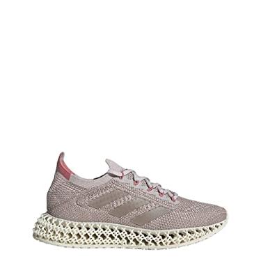 Imagem de adidas Tênis de corrida feminino 4DFoward respirável rosa 40,5 médio (P, M)